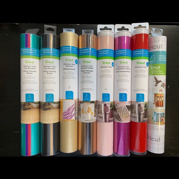 Cricut Other - Cricut Vinyl, Adhesive Craft Vinyl Package Bundle